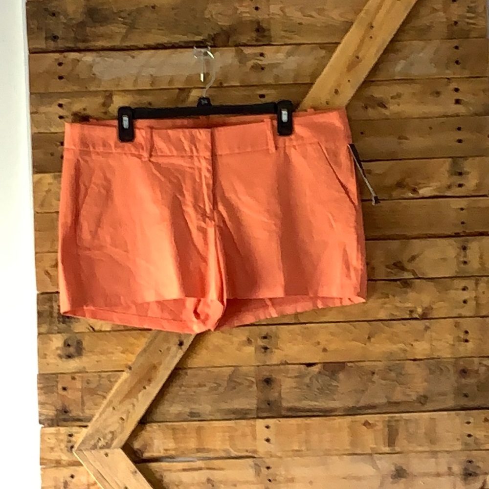 NWT Mossimo chino shorts, orange truffle